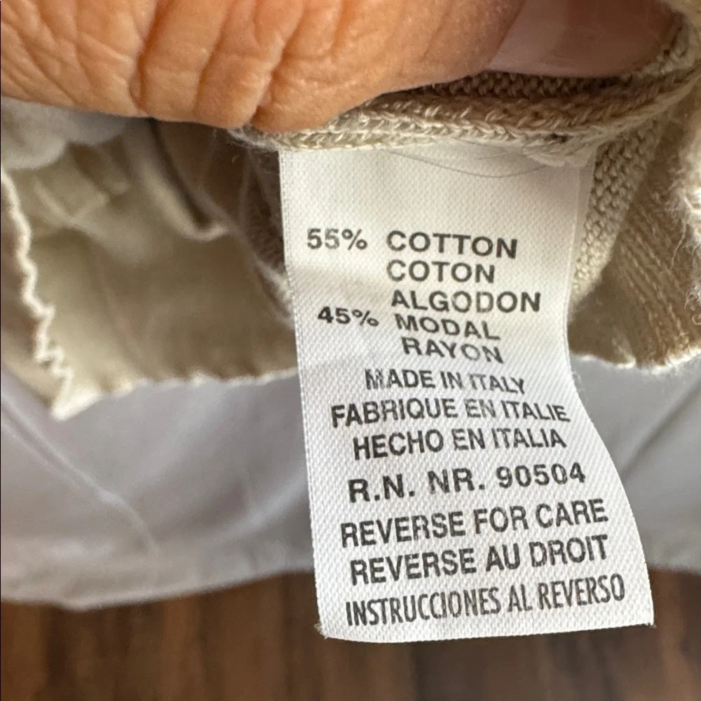 AMARO Beige Turtleneck Sweater